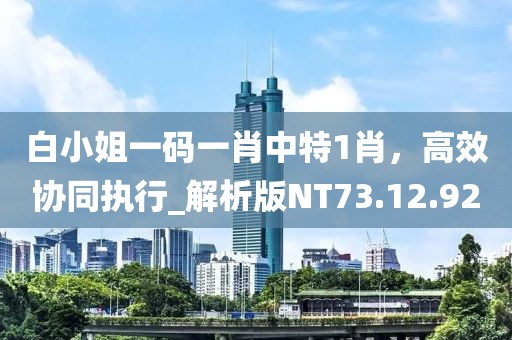 白小姐一碼一肖中特1肖，高效協(xié)同執(zhí)行_解析版NT73.12.92