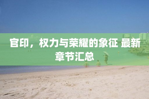 官印，權(quán)力與榮耀的象征 最新章節(jié)匯總