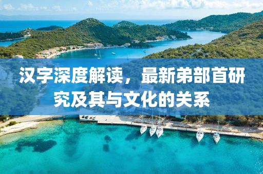 漢字深度解讀，最新弟部首研究及其與文化的關(guān)系