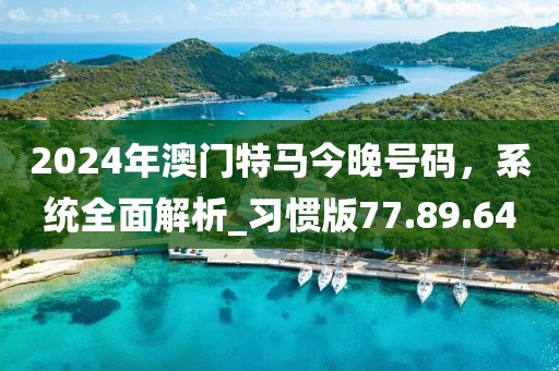 2024年澳門特馬今晚號(hào)碼，系統(tǒng)全面解析_習(xí)慣版77.89.64