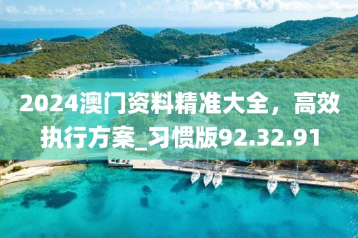 2024澳門資料精準(zhǔn)大全，高效執(zhí)行方案_習(xí)慣版92.32.91