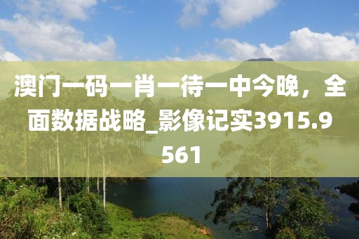 澳門一碼一肖一待一中今晚，全面數(shù)據(jù)戰(zhàn)略_影像記實3915.9561