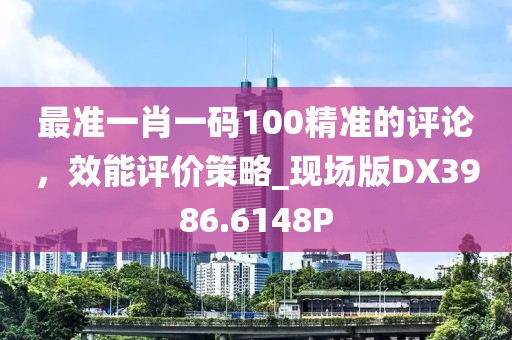 最準(zhǔn)一肖一碼100精準(zhǔn)的評論，效能評價(jià)策略_現(xiàn)場版DX3986.6148P