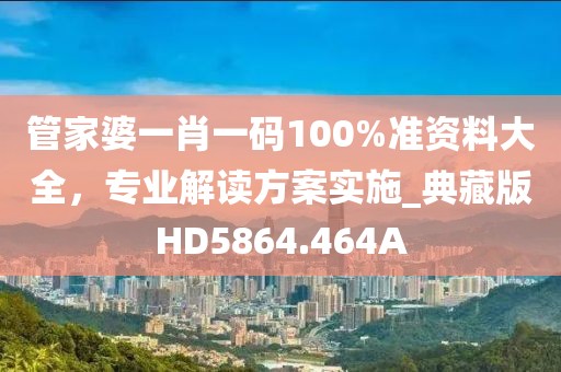管家婆一肖一碼100%準(zhǔn)資料大全，專(zhuān)業(yè)解讀方案實(shí)施_典藏版HD5864.464A
