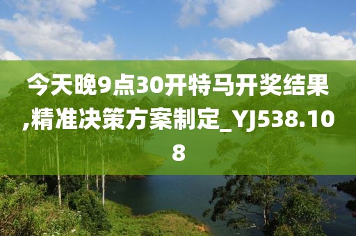 今天晚9點30開特馬開獎結(jié)果,精準決策方案制定_YJ538.108