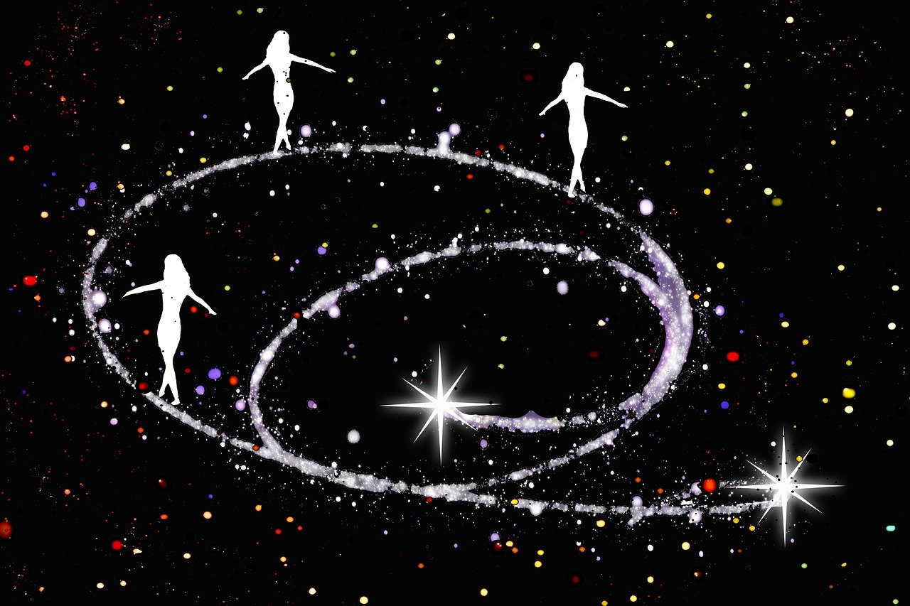 浪漫宇宙星空下的情侶頭像，無限愛意的表達(dá)